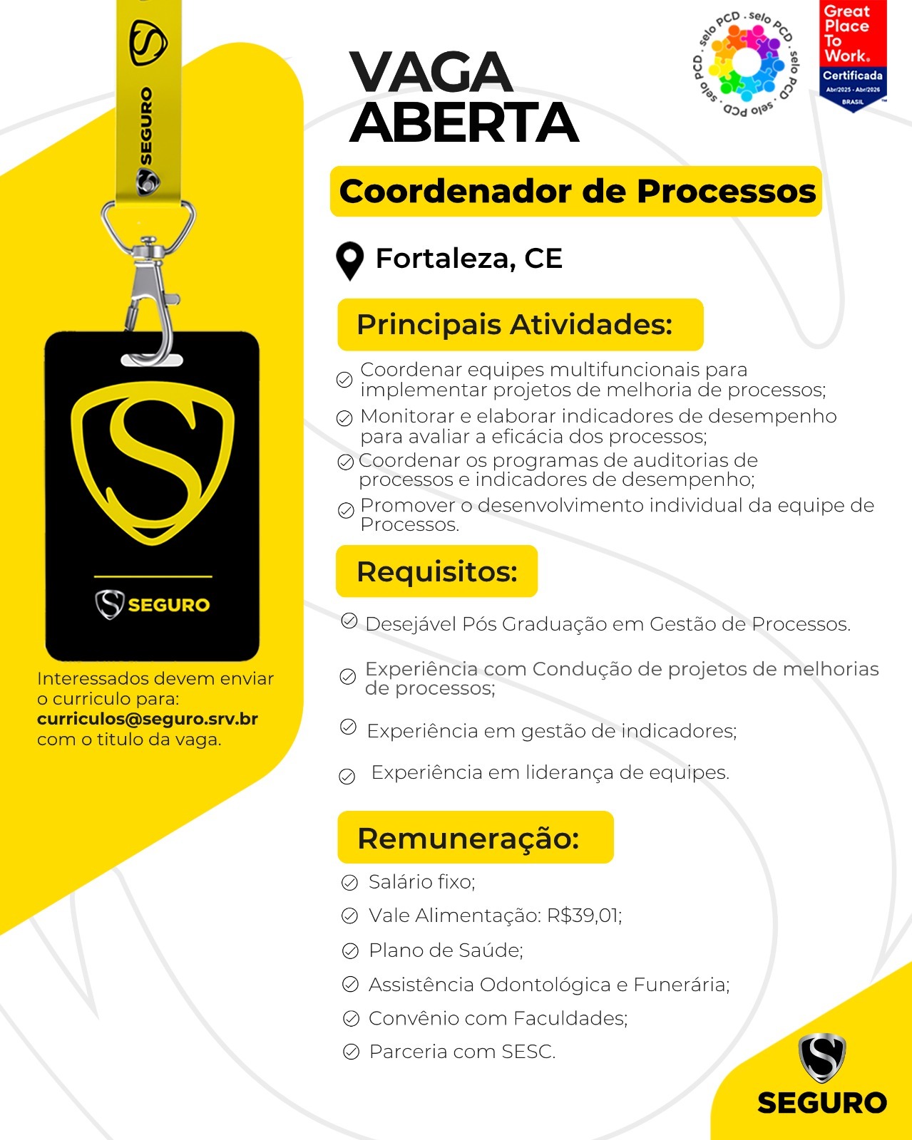 Coordenador de Processos